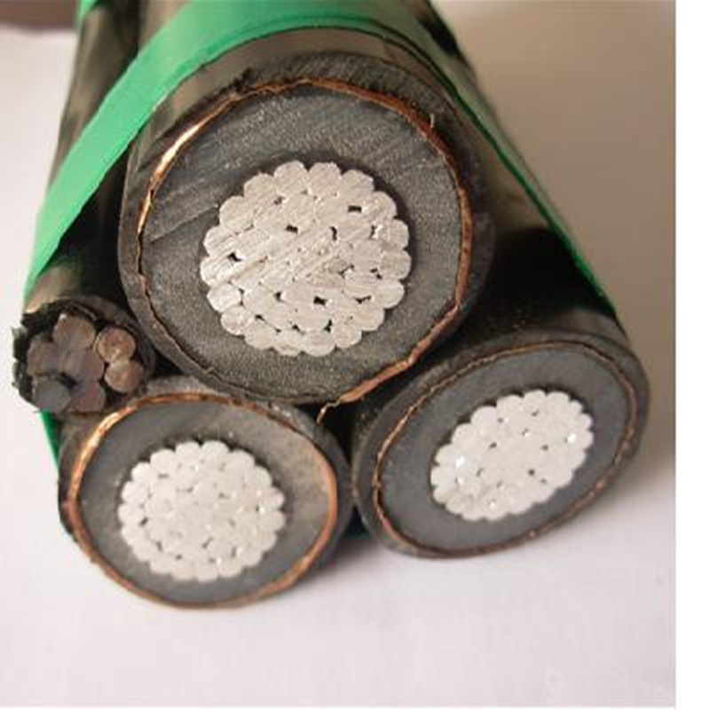 MV-kupari- / alumiiniantennipaketin johdinjohto 6.35 / 11KV 3x95mm2 3X185mm2