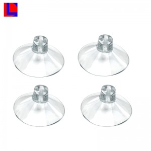 räätälöity tyhjiökumi-tikkari silikoni-imukuppi