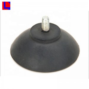 Muoviset läpinäkyvät PVC-imukupit ruuvilla, kumisukkarilla