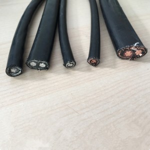 Sähköhajotettu keskikeskellinen kaapeli, yksi ydin, 8 / 2AWG, Xlpe-maanalainen kaapeli