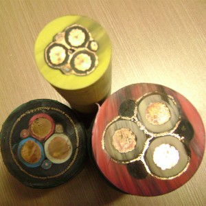 MV 3 / C CU 15KV 220NL-XLPE 133% TS ARMOR-X PVC-kaapeli