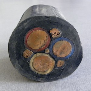 Panssaroitu teho, 5 kt 133% / 8 kt 100%, suojattu, 3 / C VFD-kaapeli