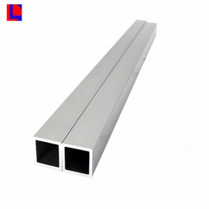 värikäs eloksoitu alumiininen neliöputki