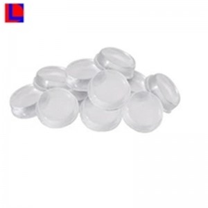 Itsekiinnittyvät kumijalat mustat puskurit näppäimistön kumijalat