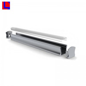 Alumiiniprofiilijohtoiset nauhat kevyet arkkitehtoniset alumiiniprofiilit