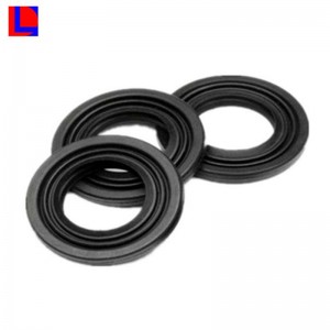 Räätälöity punainen silikonikumitiiviste sähköiseen käyttöön