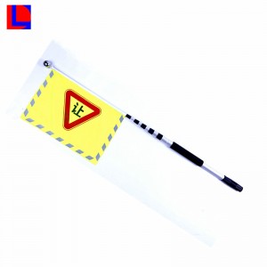 Helppo kantaa kuuma myynti alumiinia varoituslippu