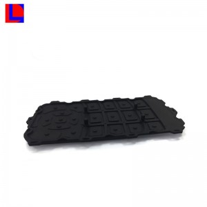 mukautetut silikonimuoviset näppäimistön muottityökalut näppäimistölle