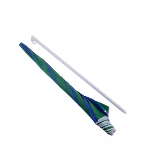 räätälöity ulkona aurinkorannan aurinkovarjo sateenvarjo reunuksella