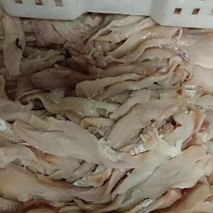 Kuivat suolatut Alaskan pollockfileet