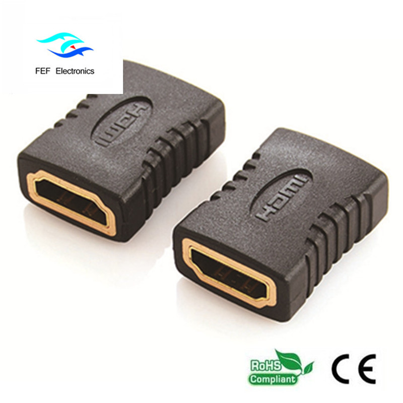 HDMI naaras ja naaras HDMI puuseppäsovittimen koodi: FEF-H-002