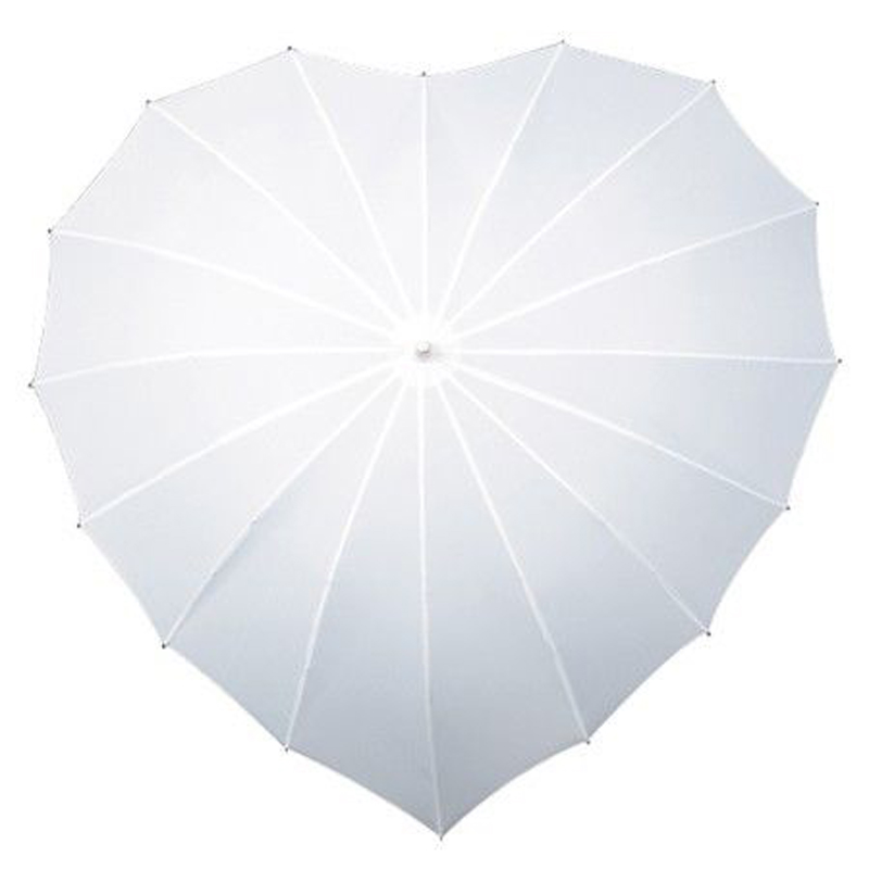 Rakkaus sydämen muotoinen myynninedistämistarkoituksessa ystävänpäivä sateenvarjo