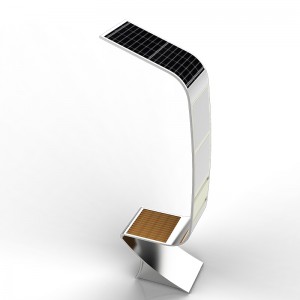 Mainontalaitteet Solar LED-valaistus Smart Bench