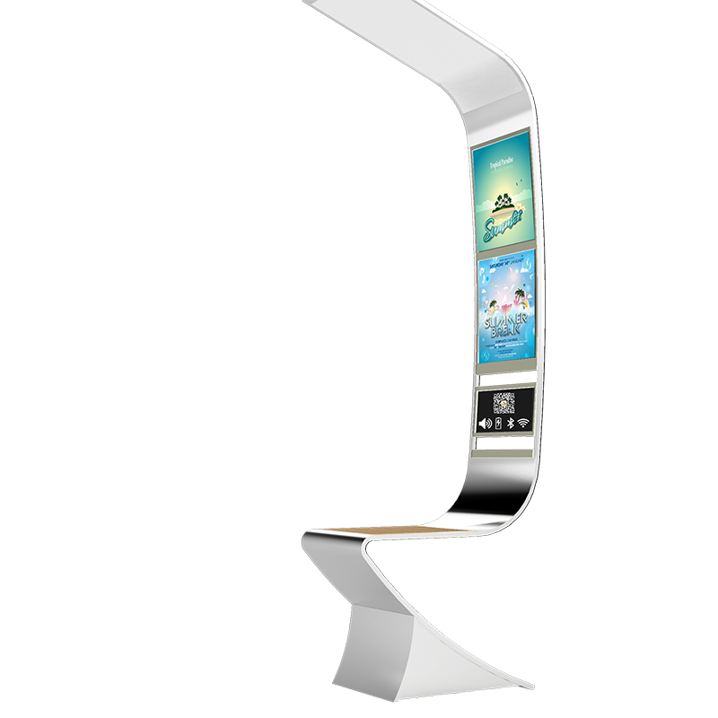 Mainontalaitteet Solar LED-valaistus Smart Bench