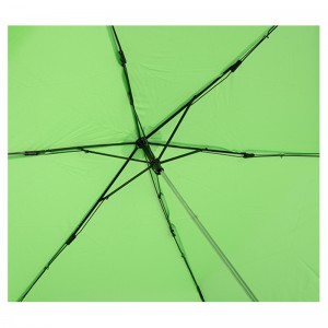 Banaani sateenvarjo 3-kertainen manuaalinen avoin sateenvarjo logolla