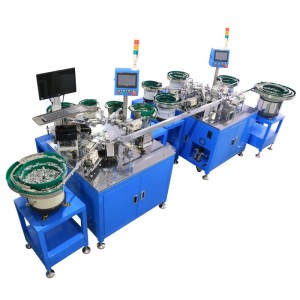 Suuri mikrokytkinkokoonpanon automaattinen kone