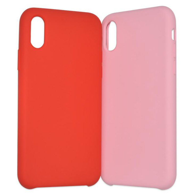 Alkuperäinen nestemäinen silikonikotelo iPhone XR iPhone Xs Max Gel -kumipuhelimen suojakotelolle iPhone X 6 7 8 plus: lle