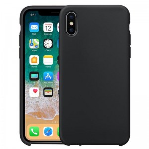 2019 uusi saapuminen Nestemäinen silikonikotelo iphone Xr XS MAX -silikonipuhelinkotelolle, alkuperäinen logolla