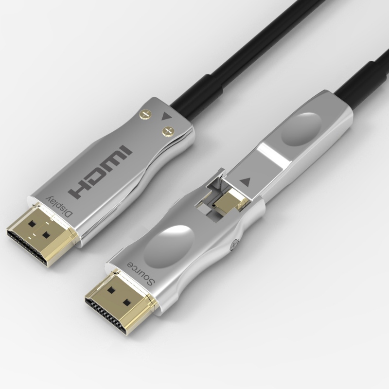 Irrotettava liitäntäkaapeli 3D 4k 60Hz HDD -kuitukaapeli 10-100m