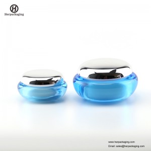 HXL226 ylellinen pyöreä tyhjä akryylisäiliö