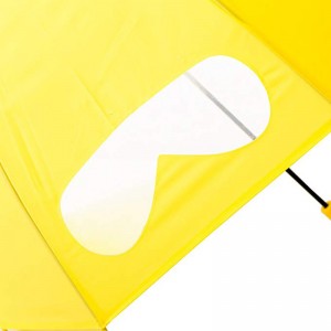 19 tuuman kupolin muotoinen räätälöity lasten sateenvarjo suora ikkuna