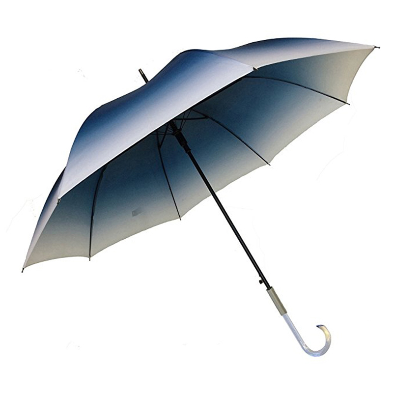 23 tuuman automaattinen avoin kaltevuuskankaan väri markkinointi suora sateenvarjo