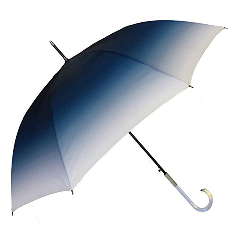 23 tuuman automaattinen avoin kaltevuuskankaan väri markkinointi suora sateenvarjo