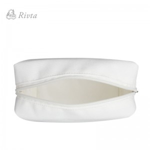 OEM-myynninedistämismateriaali Heat Seal -ommel vetoketjullinen kosmeettinen pussi