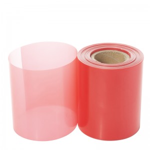 Kirkas kiiltävä läpinäkyvä PP-rulla