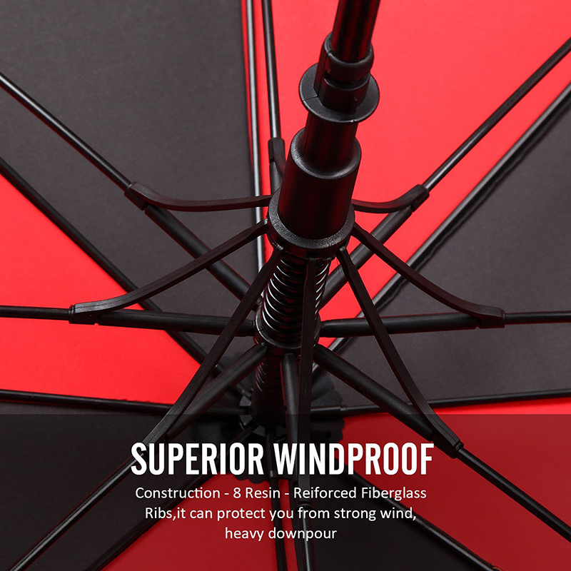 30 tuuman 32 tuuman automaattinen sateenvarjo tuulenpitävä ja vedenpitävä iso kokoinen golfvarjo