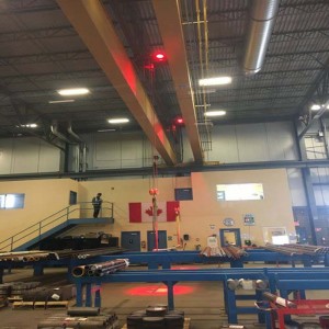 Hoist Bridge-nosturin valo / American Hoist Bridge Crane Light