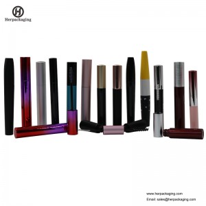 HCL106 Tyhjä ripsivärilaatikko harjalla Ripsiväriputket, joissa ripsinauha, muodikkaita uudelleen täytettäviä pulloja