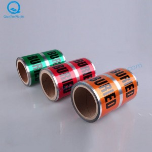 316 ruostumattomasta teräksestä valmistetun langan, detektin nauha, merkintälangan maanalainen CAUTON-barrikaaditeippi