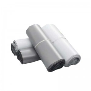 biohajoava valkoinen kuriiri kirjekuoren postitus muovinen postin poly laukku