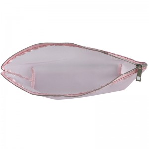 Tukku myynninedistämistarkoituksessa mukautetut nylon mesh-laukut vetoketjulla