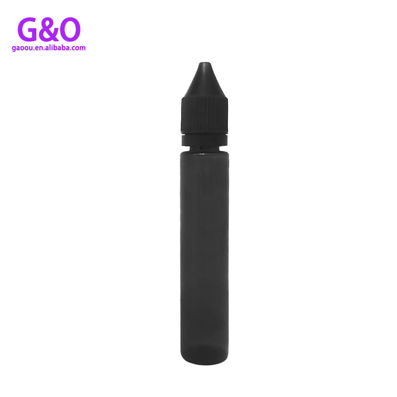 10ml 20ml 50ml 60ml 100ml 120ml 30ml musta pullea gorilla yksisarvinen e nestemäinen lemmikkieläinten muovinen tippapullo e cig vape mehu tippapulloja