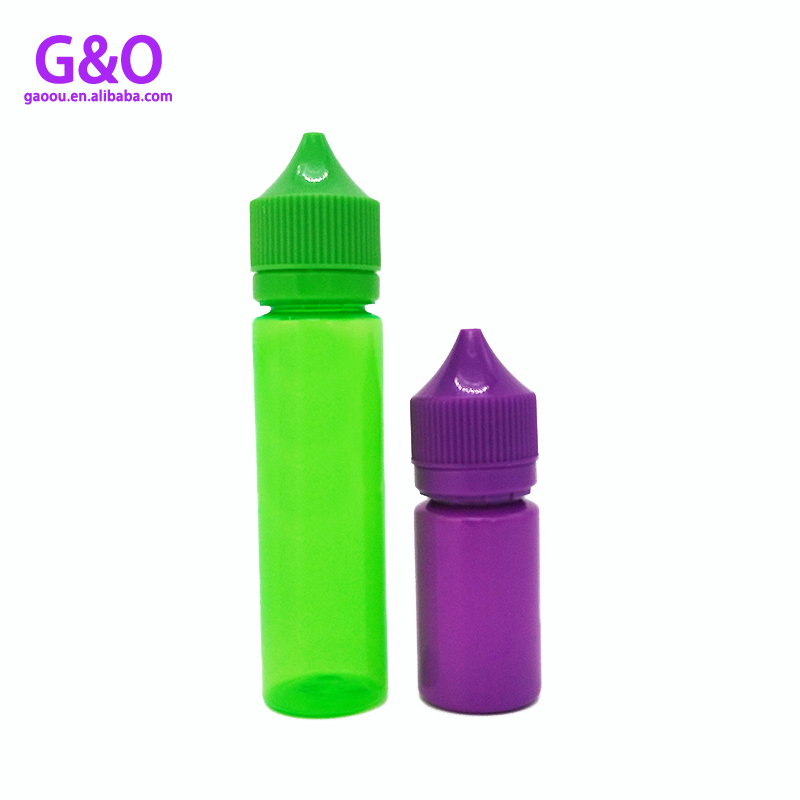 vihreä violetti 30ml pullea e nestemäinen pullo 60ml gorilla e mehupullo 1oz yksisarvinen muovinen tiputinpullo 2oz pullea vape tippapullo