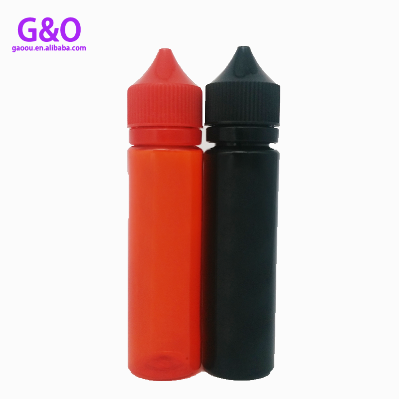 100ml 60ml punainen musta pullea gorilla yksisarvinen e mehu vape öljy tiputin pullo lemmikki muovi tiputin pullot pullea gorilla yksisarvinen kontti