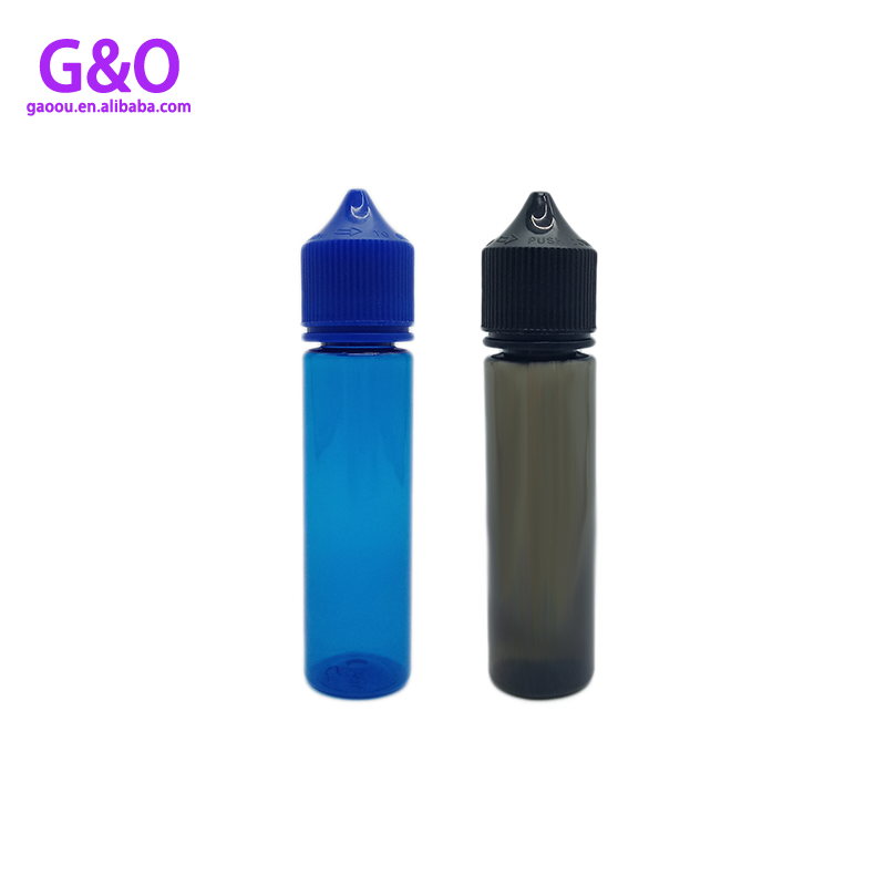 60ml pullo eliquid yksisarvinen eliquid pullo uusi v3 musta sininen muovi lemmikki pullea gorilla yksisarvinen vape tiputin pullot
