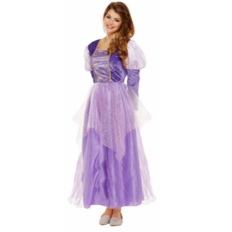 Uusi aikuisten prinsessamekko miehitysmekko Söpö Makea Halloween-puku Ladies Women Female Book Week