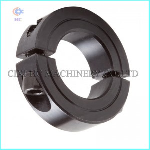 Kaksiosainen kiinnitysakselin kaulus