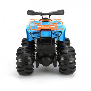 Moottoripyörä - iso jalka hirviö