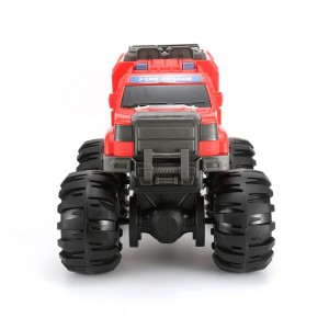 Paloauto - iso jalka hirviö