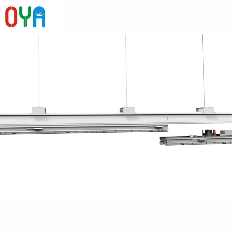 Dali himmennettävä 40 W: n LED-lineaarinen tavaravalaisin, 1200 mm, 7-vaijeriraidekiskolla