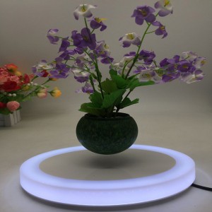 360 Pyörivä magneettinen levitaatio ilma bonsai-potti, kelluva istutuslaite PA-0702