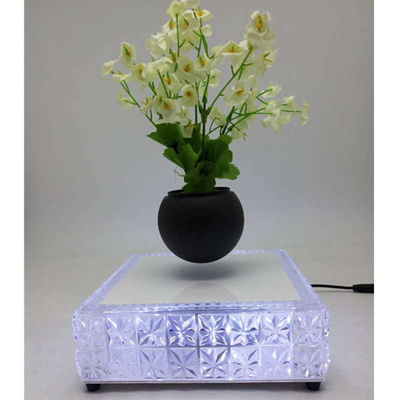 led-valo kristallimagneetti levitating kelluva ilma bonsai lampi istutuskone PA-0717