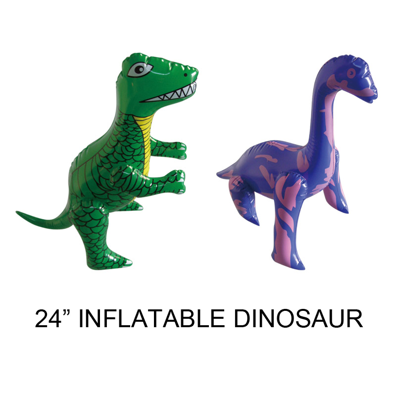 Eri suosittuja puhallettavia eläimiä varten tarkoitettu dinosauruslelu