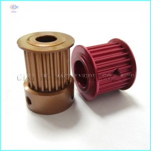 Alumiini jakohihnan hihnapyörä