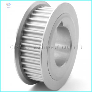 Mukautettu alumiininen HTD-hihnapyörä 3m 25t kiilaura