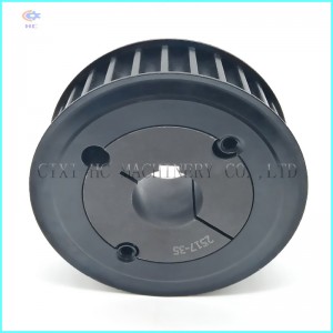 HTD-avaimeton lukitusajoitushihnapyörä